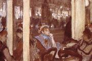 Edgar Degas Women on the terrace oil painting reproduction